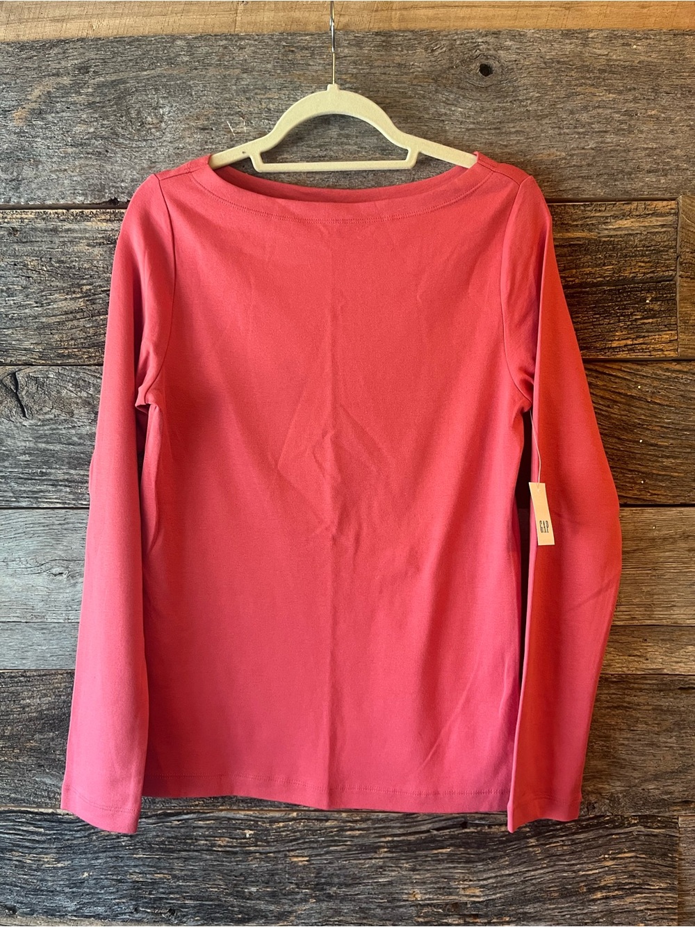 GAP Long-Sleeve Boatneck Top